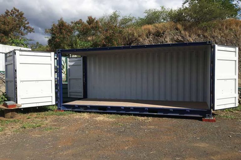 RECIPIENTE HIGH-CUBE PARA ALIMENTOS SECOS COM ABERTURA LATERAL